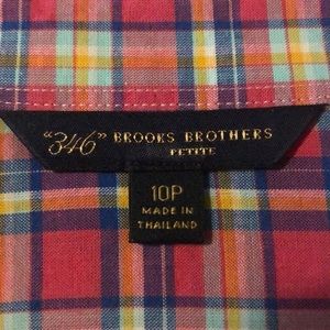 Brooks Brothers “346” shirt. 10P